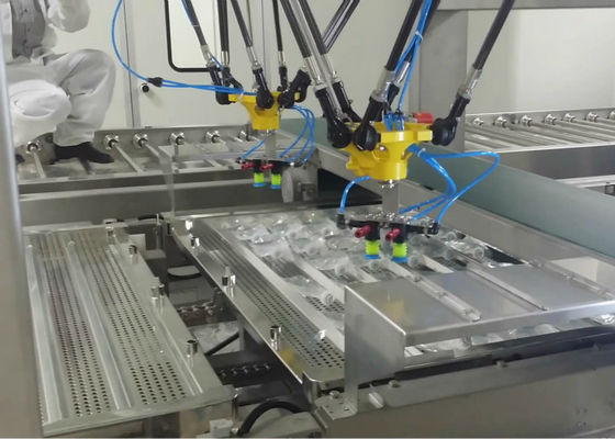 Çin Tıp / İlaç Otomasyonu Robotik Paketleme Sistemleri Büyük Kararlılık Tedarikçi