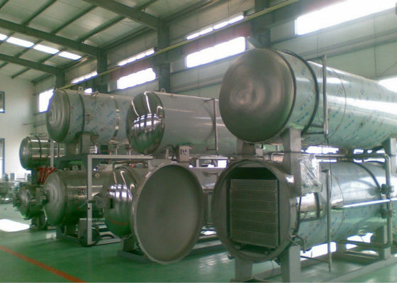 Çin Retort Sterilizatör Makinesi Otoklav Su Sirkülasyon Boru Hattı Gıda Endüstriyel Uygulamalı Tedarikçi