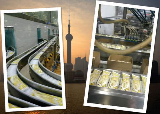 Çin Otomatik Dondurma Üretim Hattı Paketleme Konveyör Sistemleri Tedarikçi
